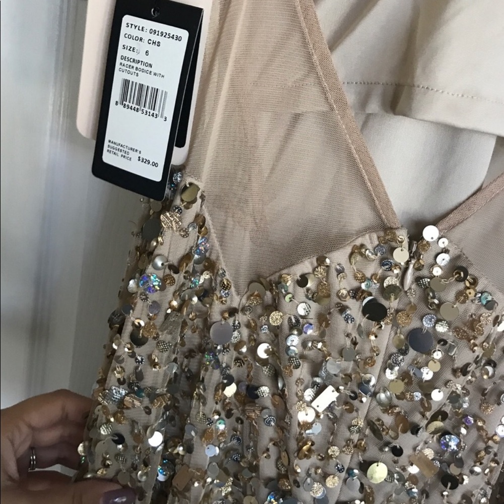 NEW with tags! Adrianna Papell Gown - Picture 3 of 11